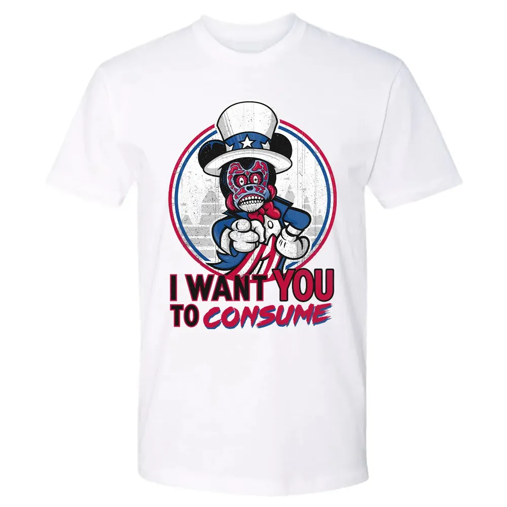 I Want You To Consume Premium Unisex T-shirt - 4