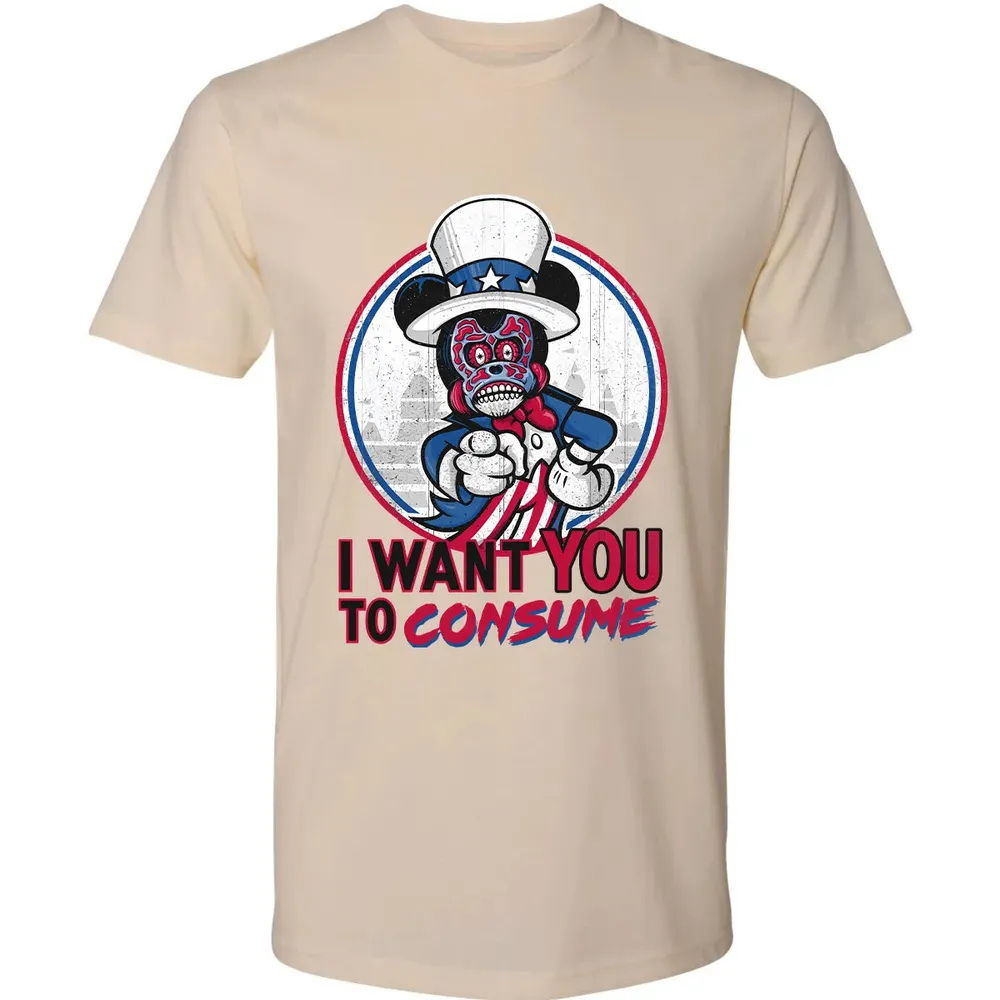 I Want You To Consume Premium Unisex T-shirt - 13