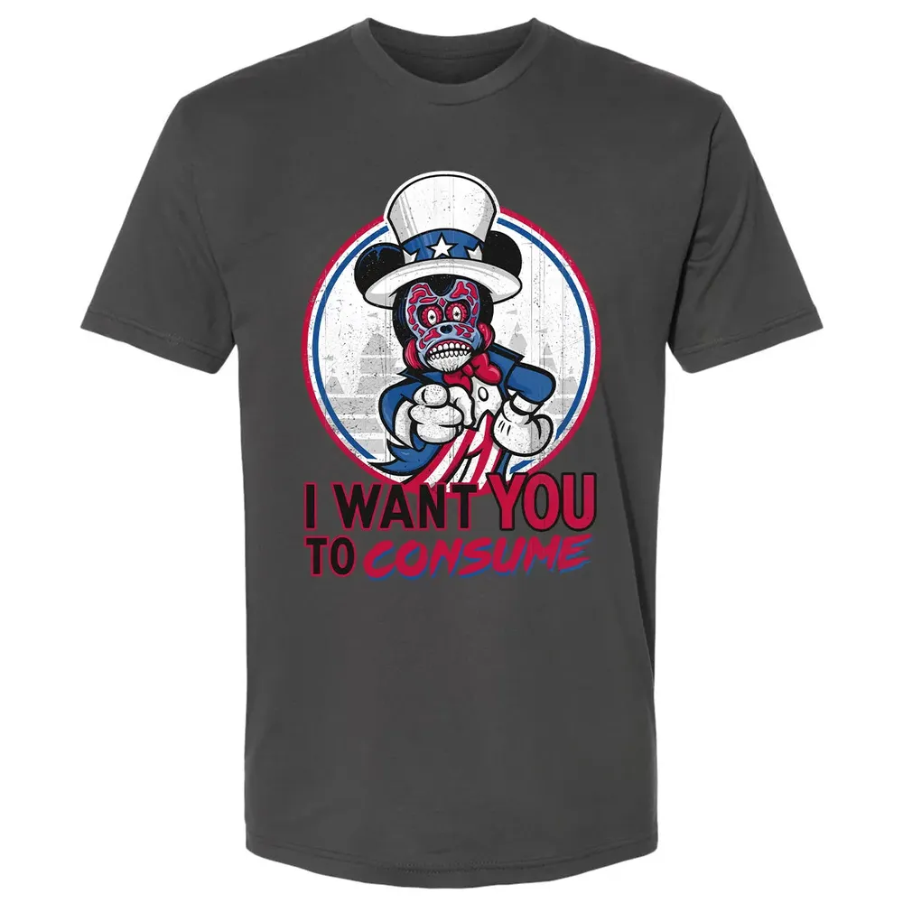 I Want You To Consume Premium Unisex T-shirt - 8