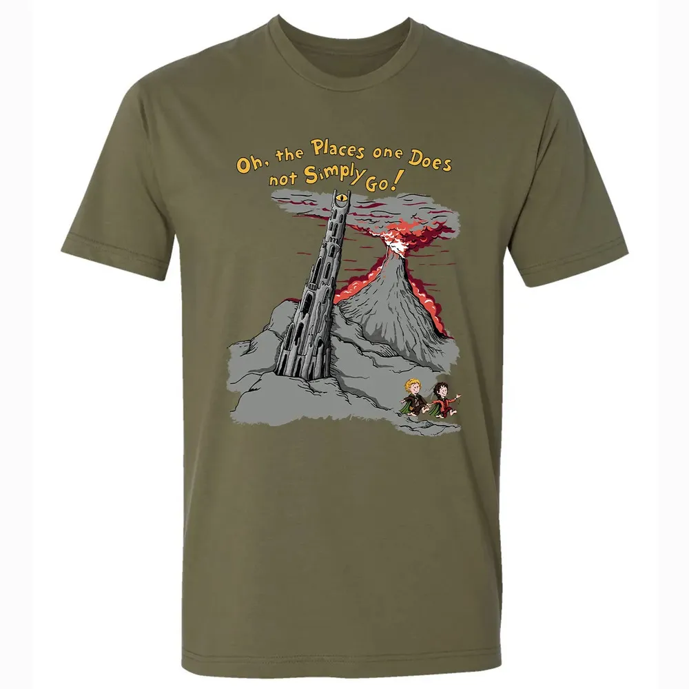 The Places One Does Not Simply Go! Premium Unisex T-shirt - 5