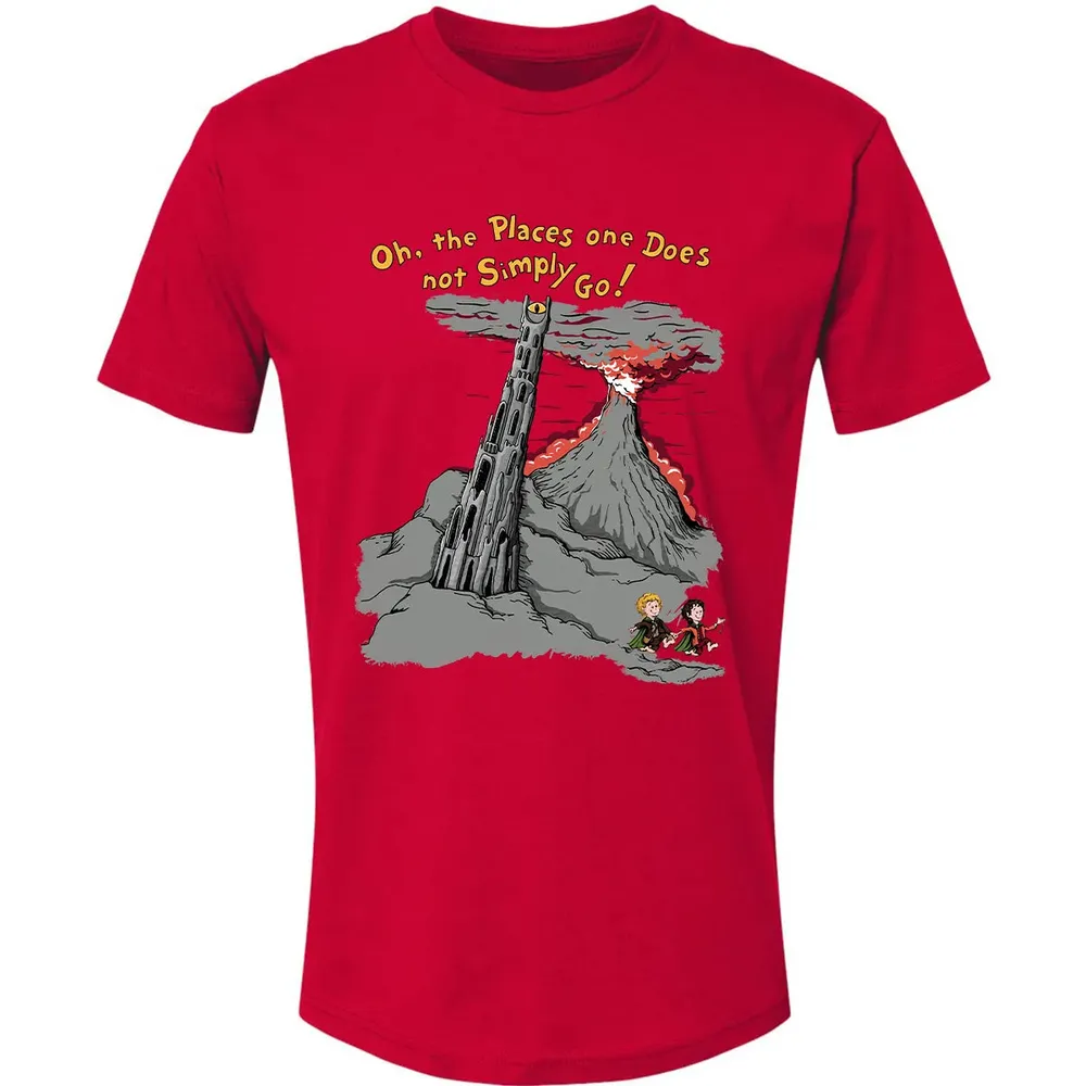 The Places One Does Not Simply Go! Premium Unisex T-shirt - 6