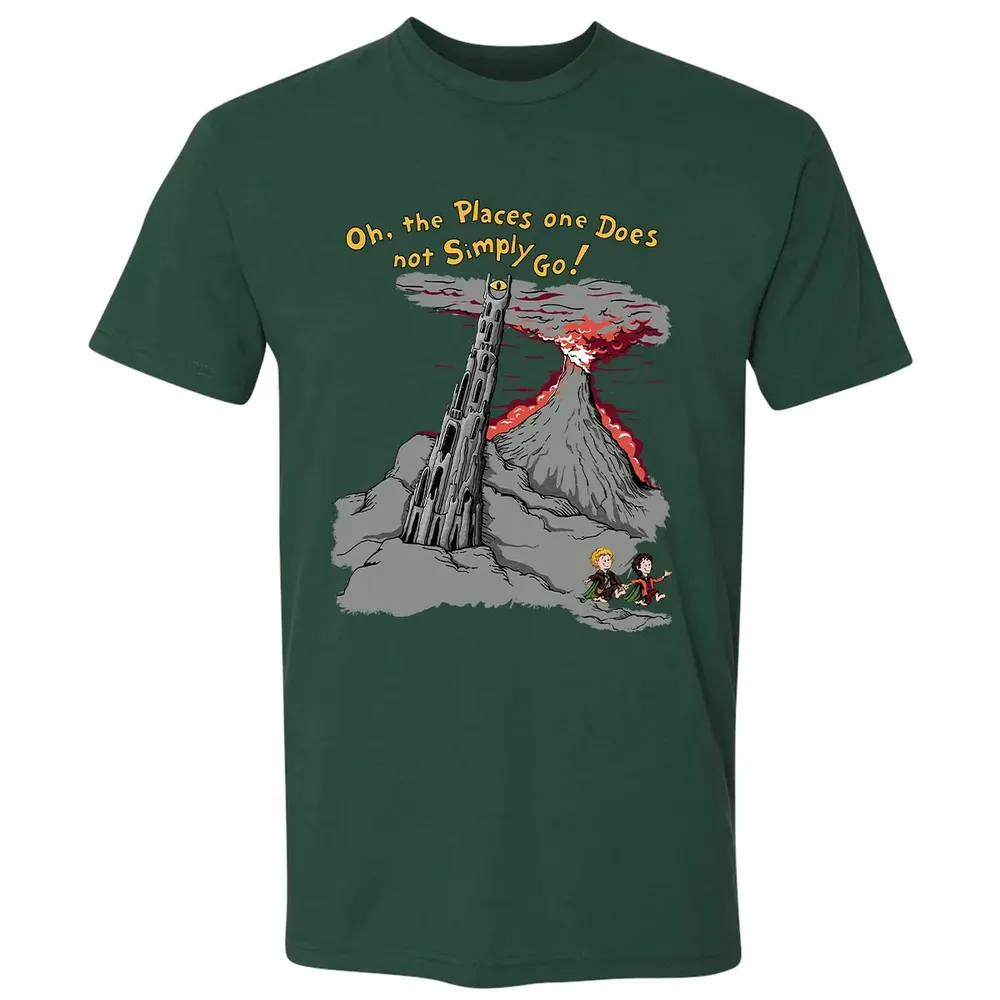 The Places One Does Not Simply Go! Premium Unisex T-shirt - 12