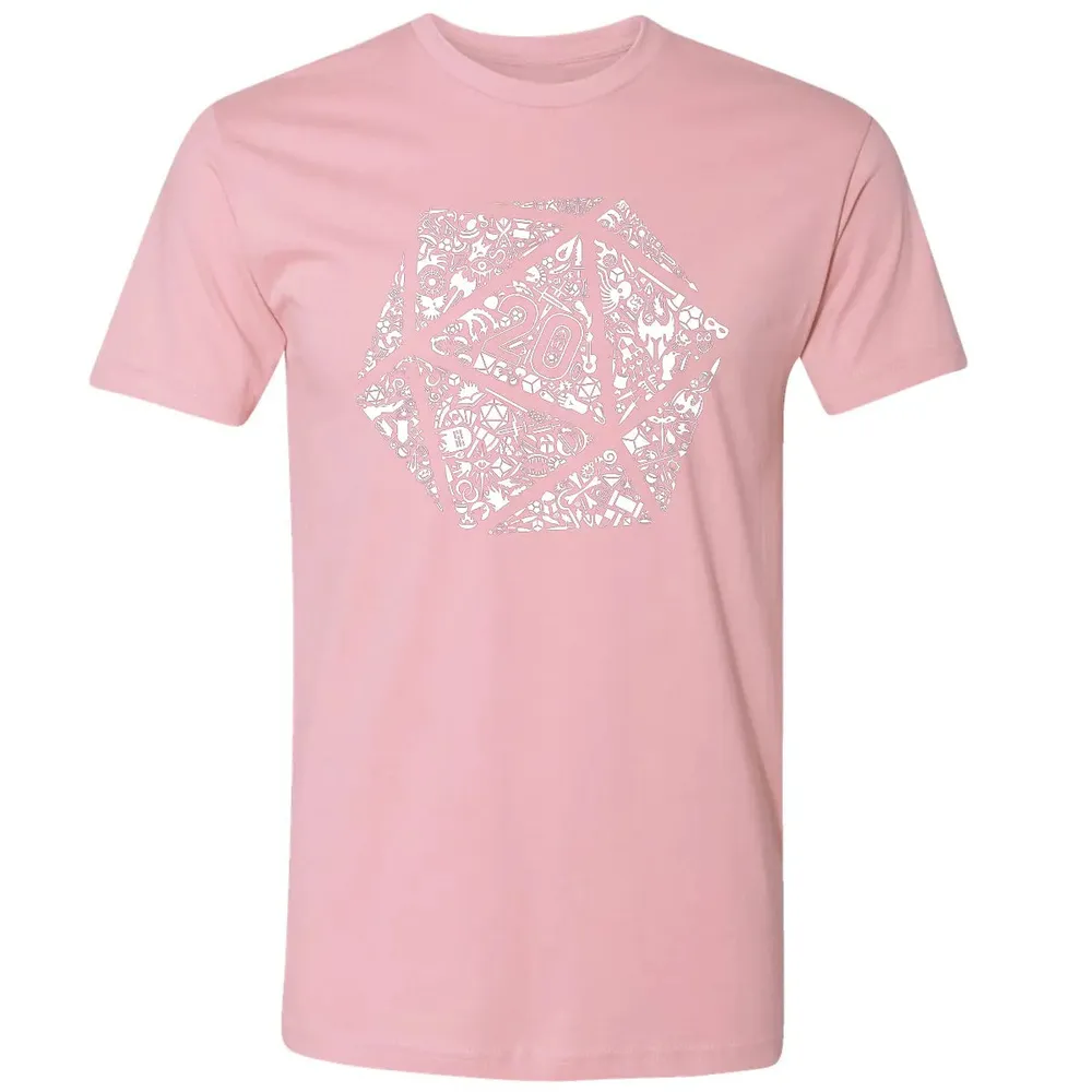 Mosaic D20 Premium Unisex T-shirt - 3