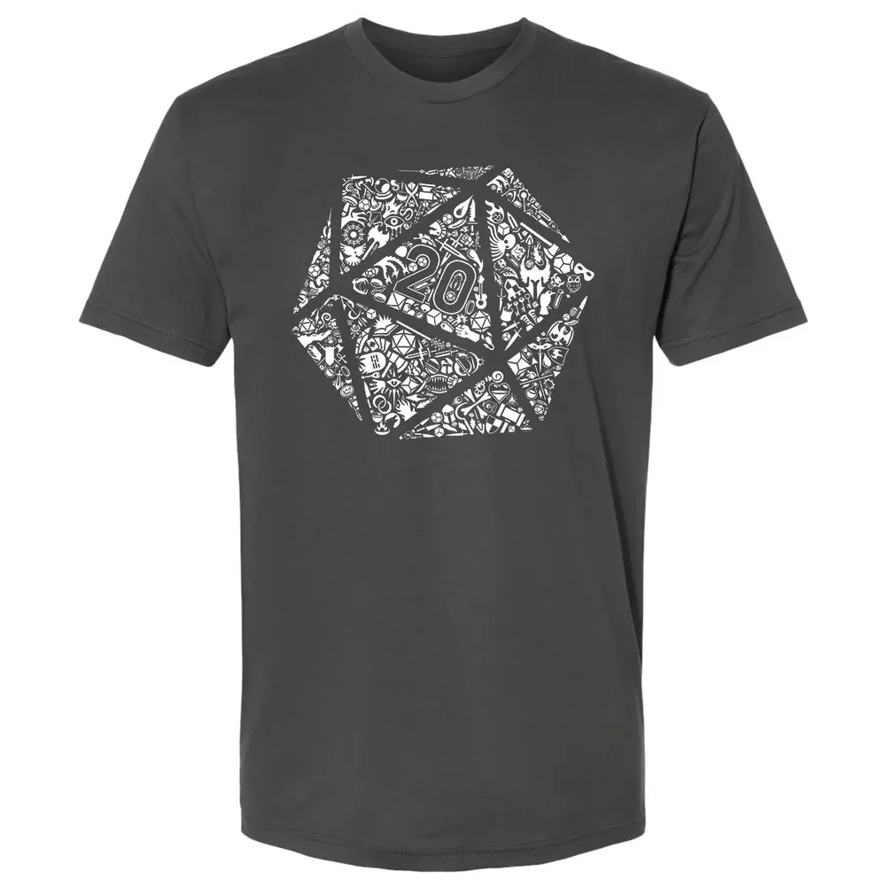 Mosaic D20 Premium Unisex T-shirt - 8
