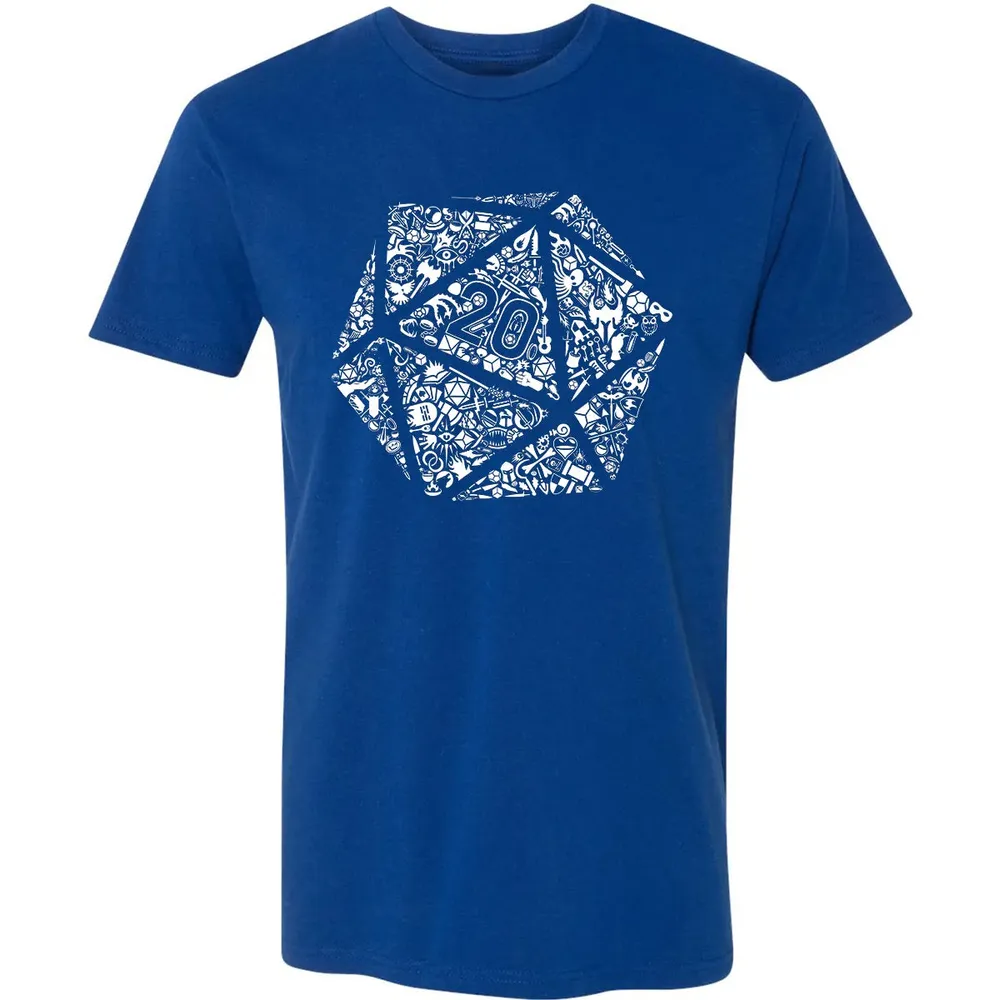Mosaic D20 Premium Unisex T-shirt - 10
