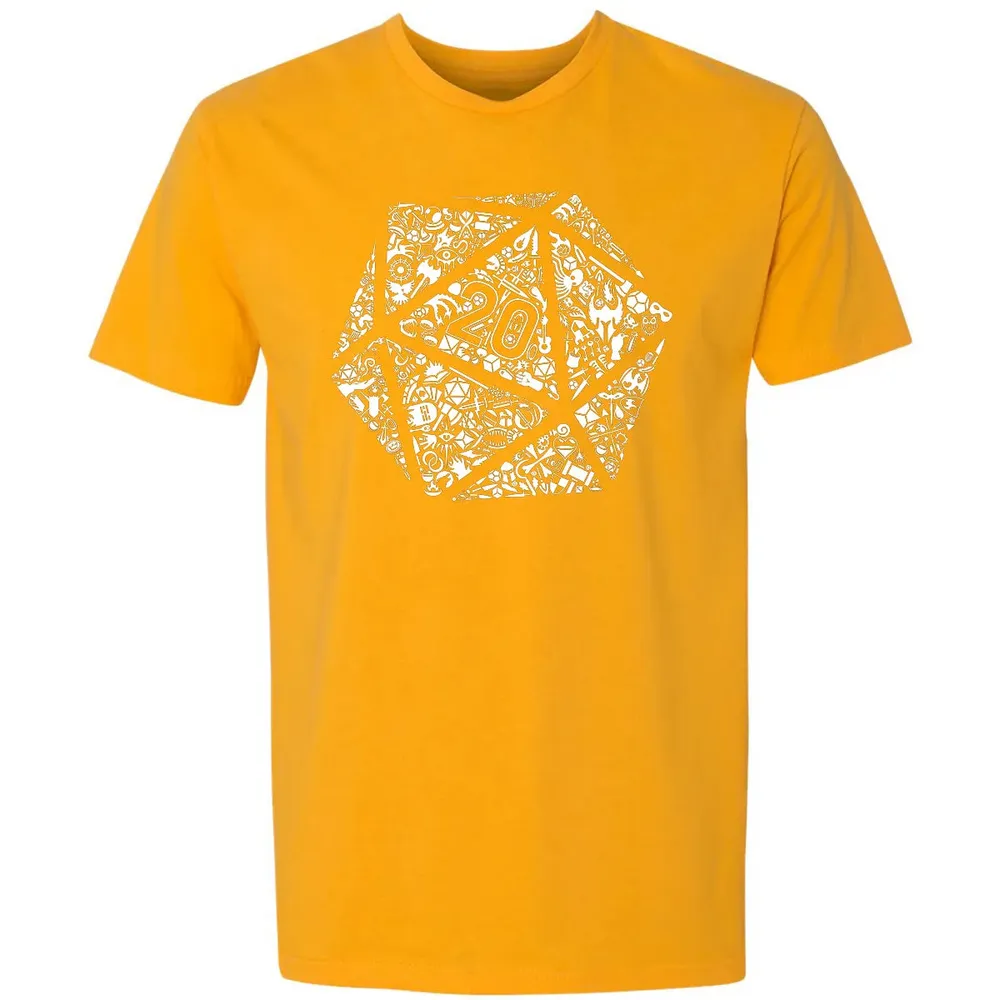 Mosaic D20 Premium Unisex T-shirt - 11