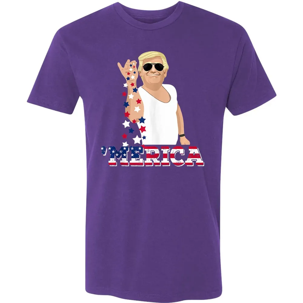 Trump Bae Funny 4th of July Trump Salt Freedom Premium Unisex T-shirt - 7