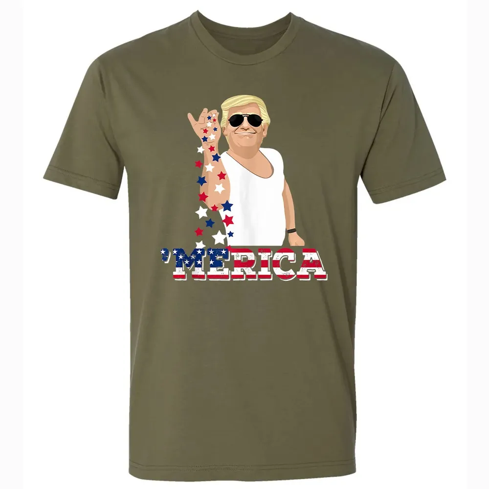 Trump Bae Funny 4th of July Trump Salt Freedom Premium Unisex T-shirt - 5