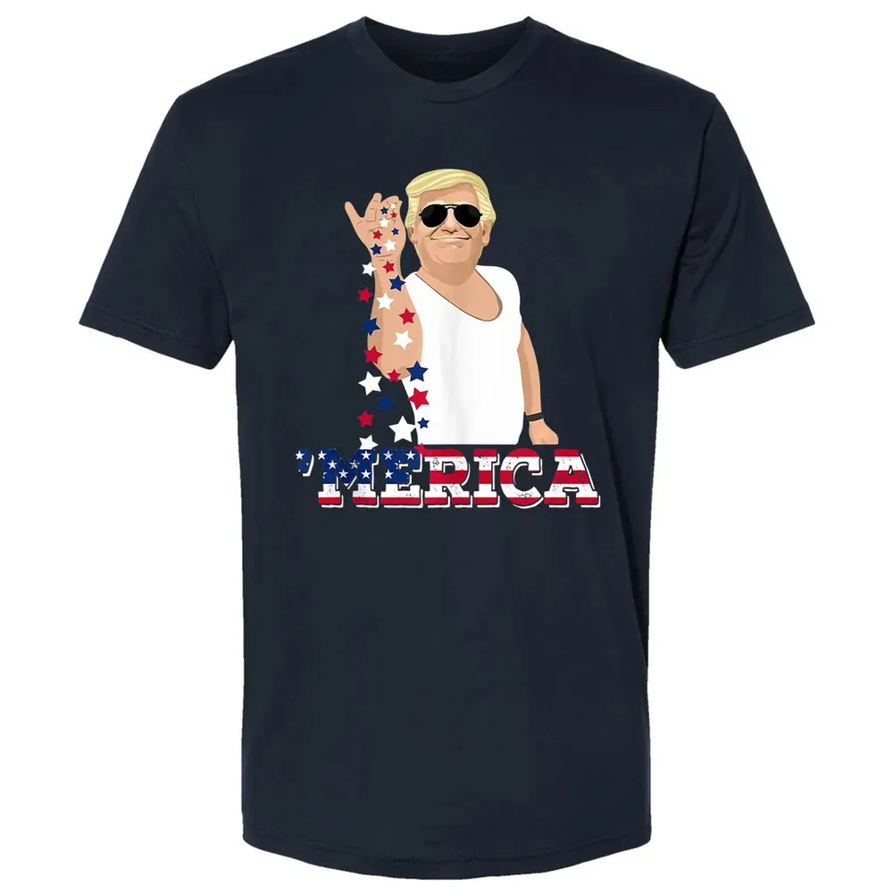 Trump Bae Funny 4th of July Trump Salt Freedom Premium Unisex T-shirt - 2