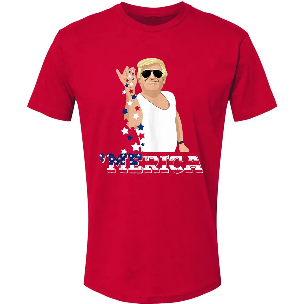 Trump Bae Funny 4th of July Trump Salt Freedom Premium Unisex T-shirt - 6