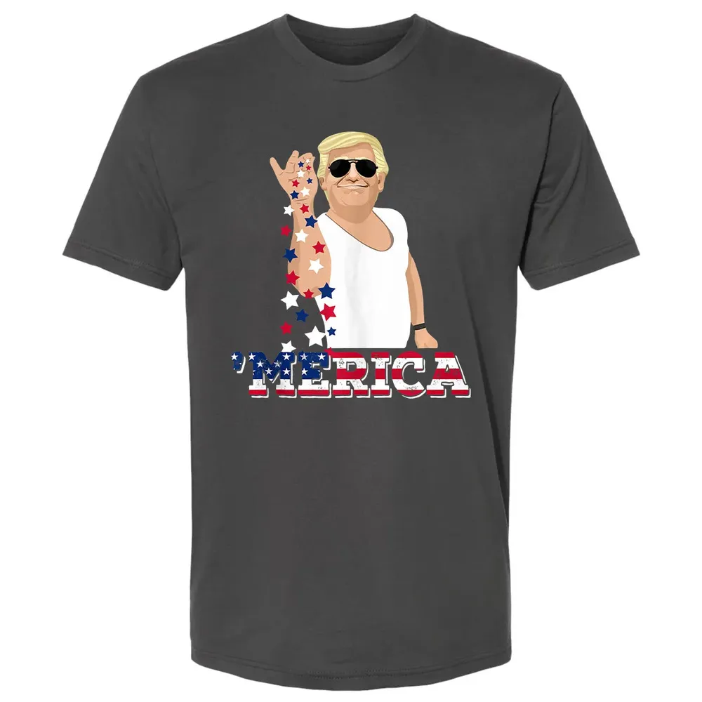 Trump Bae Funny 4th of July Trump Salt Freedom Premium Unisex T-shirt - 8