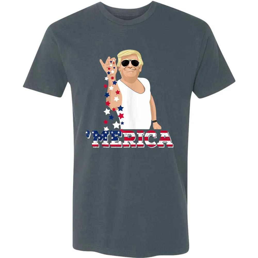 Trump Bae Funny 4th of July Trump Salt Freedom Premium Unisex T-shirt - 14