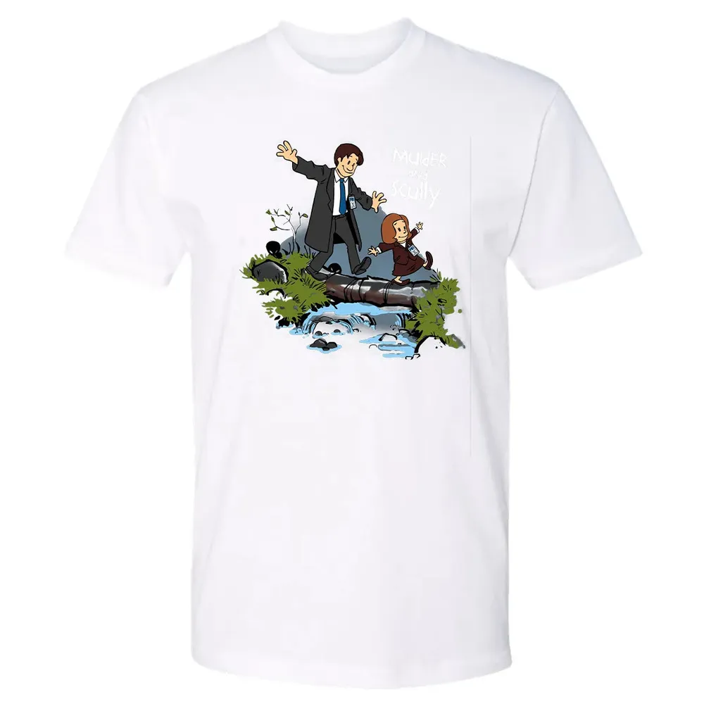 Mulder and Scully Premium Unisex T-shirt - 4