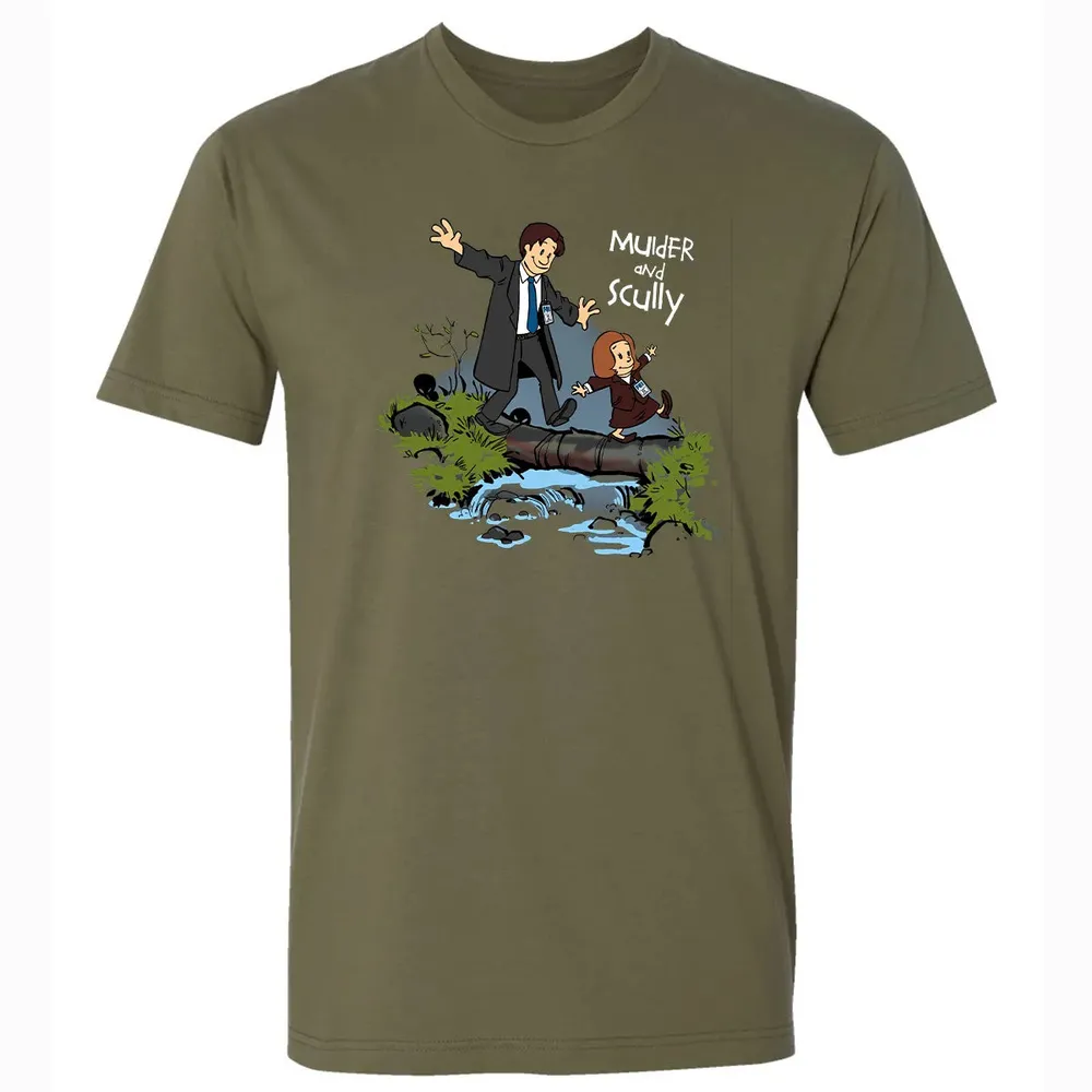 Mulder and Scully Premium Unisex T-shirt - 5