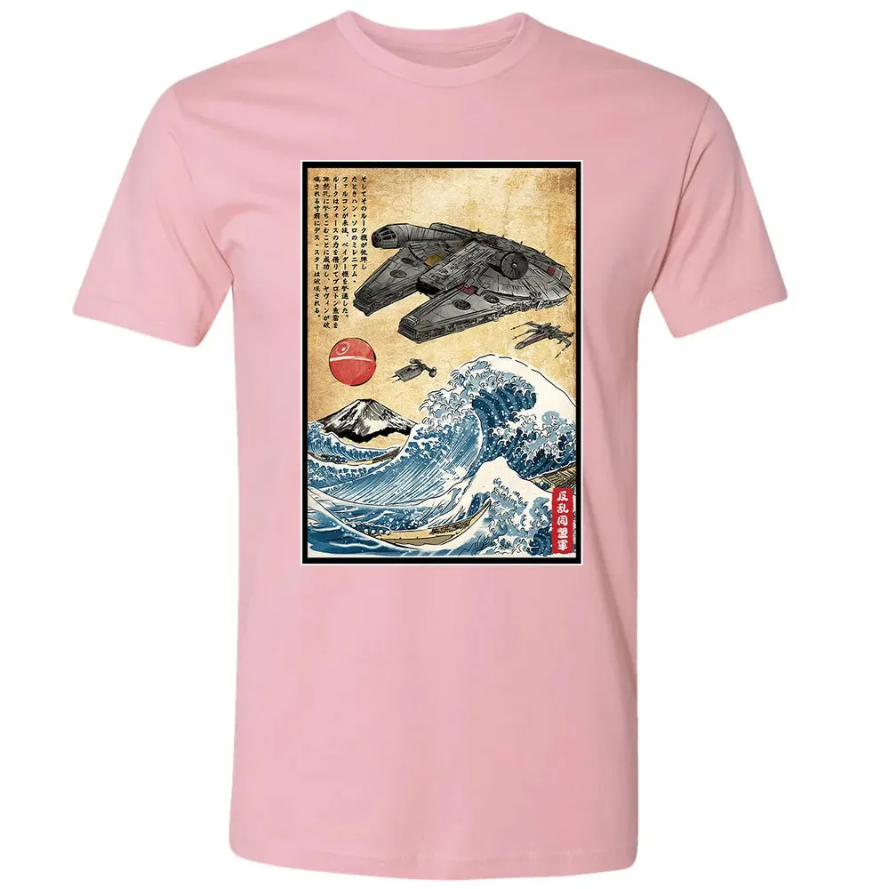 Rebels in Japan woodblock Premium Unisex T-shirt - 3