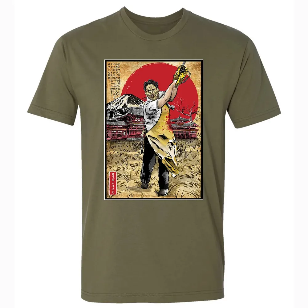 Leatherface in Japan Premium Unisex T-shirt - 5