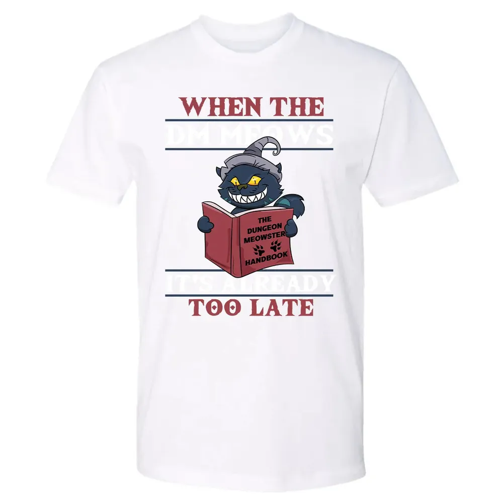 When The DM Meow Premium Unisex T-shirt - 4