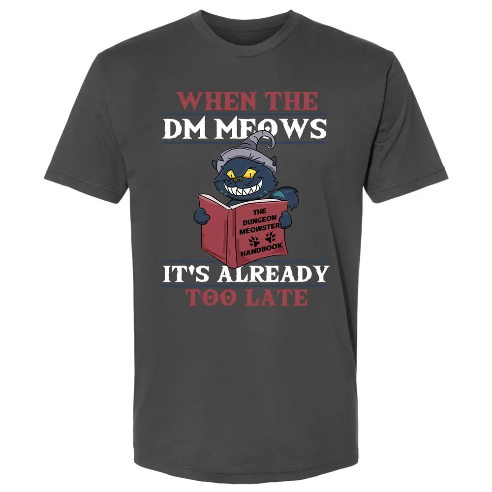 When The DM Meow Premium Unisex T-shirt - 8