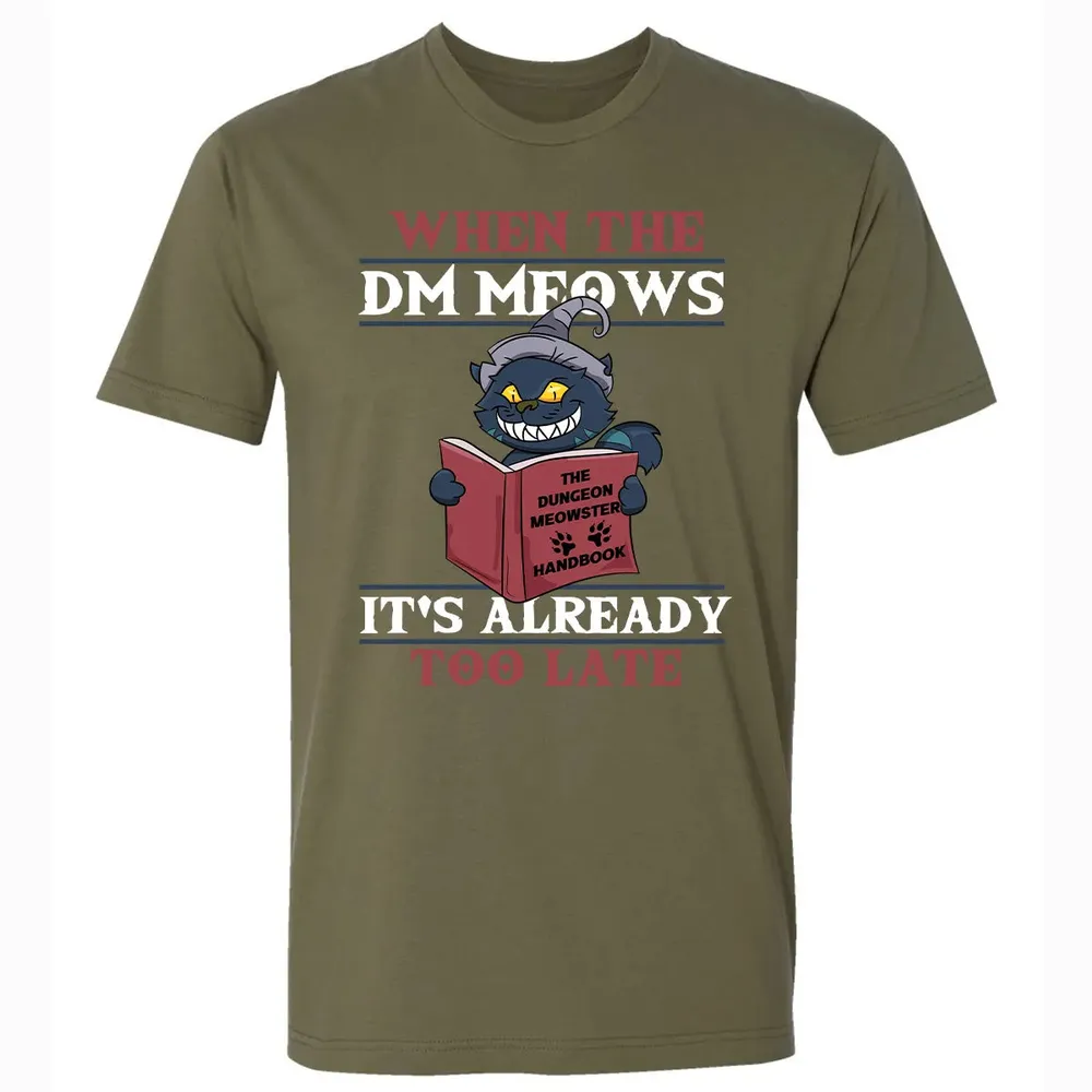 When The DM Meow Premium Unisex T-shirt - 5
