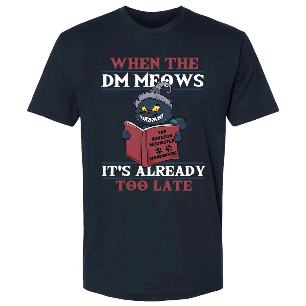 When The DM Meow Premium Unisex T-shirt - 2
