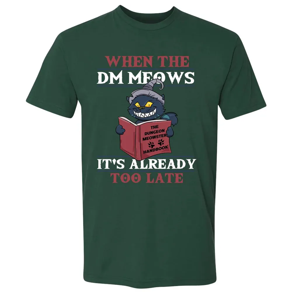 When The DM Meow Premium Unisex T-shirt - 12