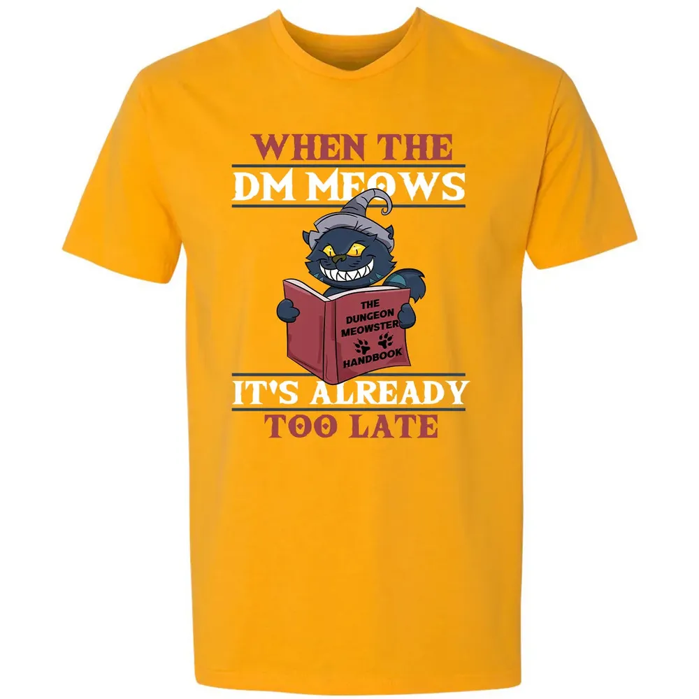 When The DM Meow Premium Unisex T-shirt - 11