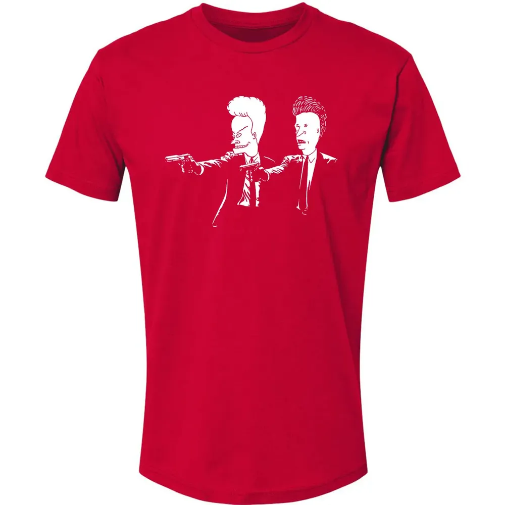 Beavis Butthead Fiction Premium Unisex T-shirt - 6