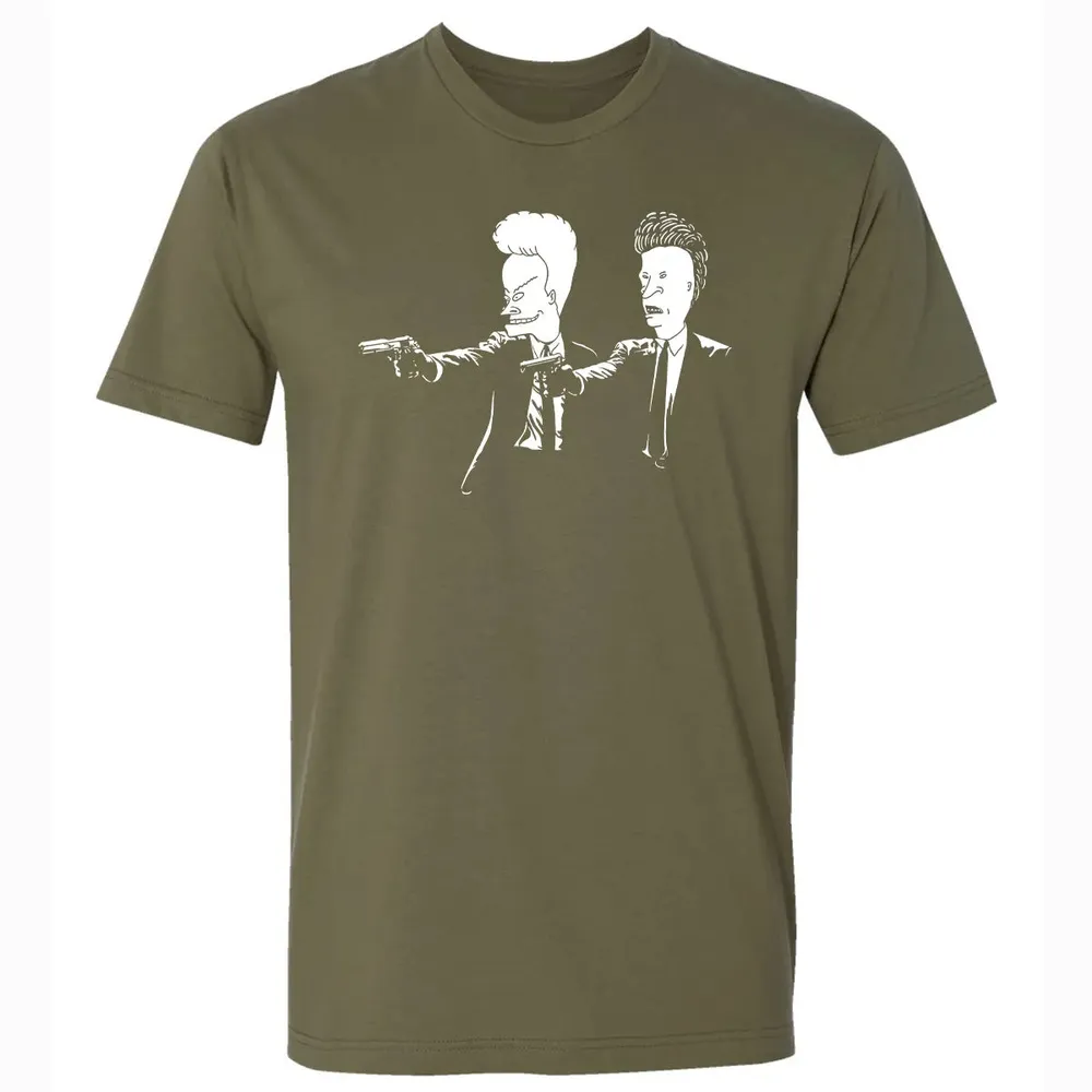 Beavis Butthead Fiction Premium Unisex T-shirt - 5