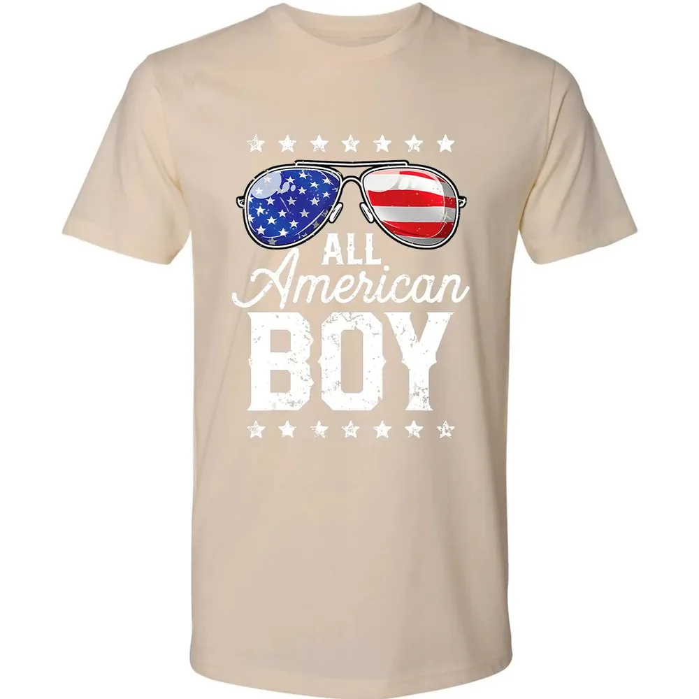 All American Boy 4th of July  Boys Kids Sunglasses Premium Unisex T-shirt - 13