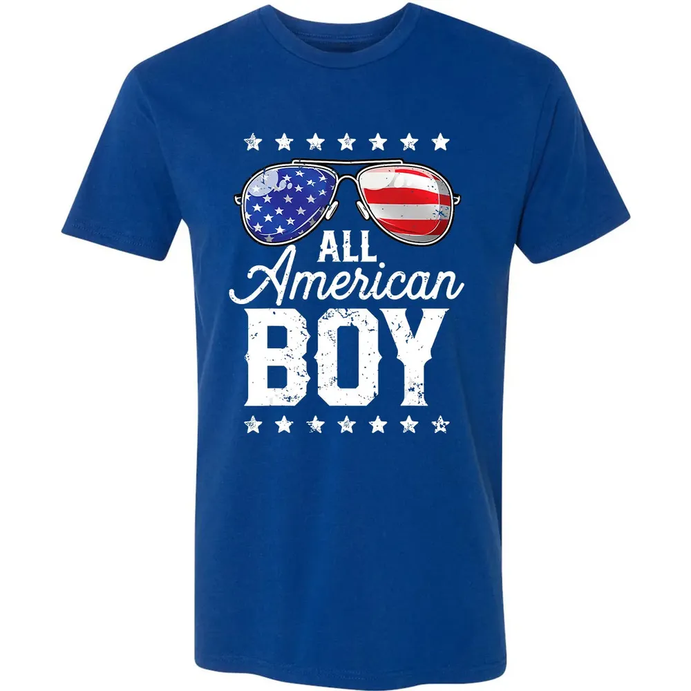 All American Boy 4th of July  Boys Kids Sunglasses Premium Unisex T-shirt - 10