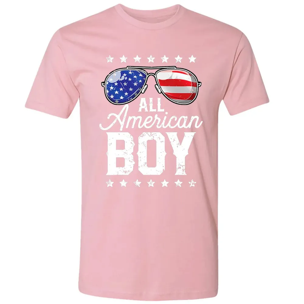 All American Boy 4th of July  Boys Kids Sunglasses Premium Unisex T-shirt - 3
