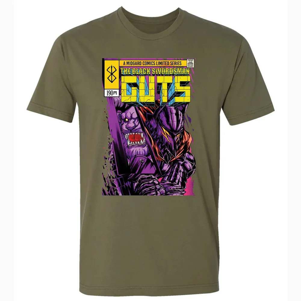 Black Swordman Guts Premium Unisex T-shirt - 5