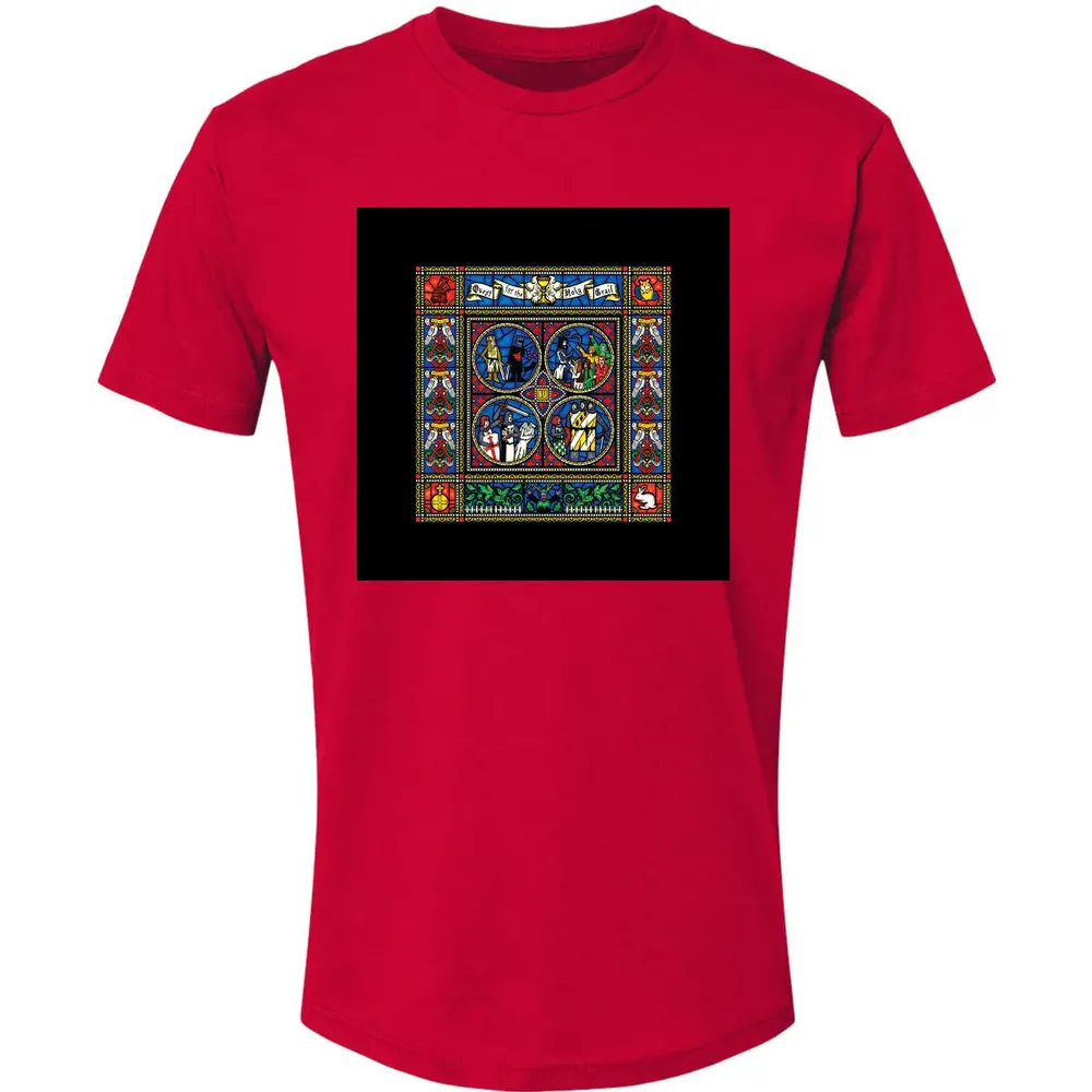 Quest For The Holy Grail Canvas/Poster Premium Unisex T-shirt - 6
