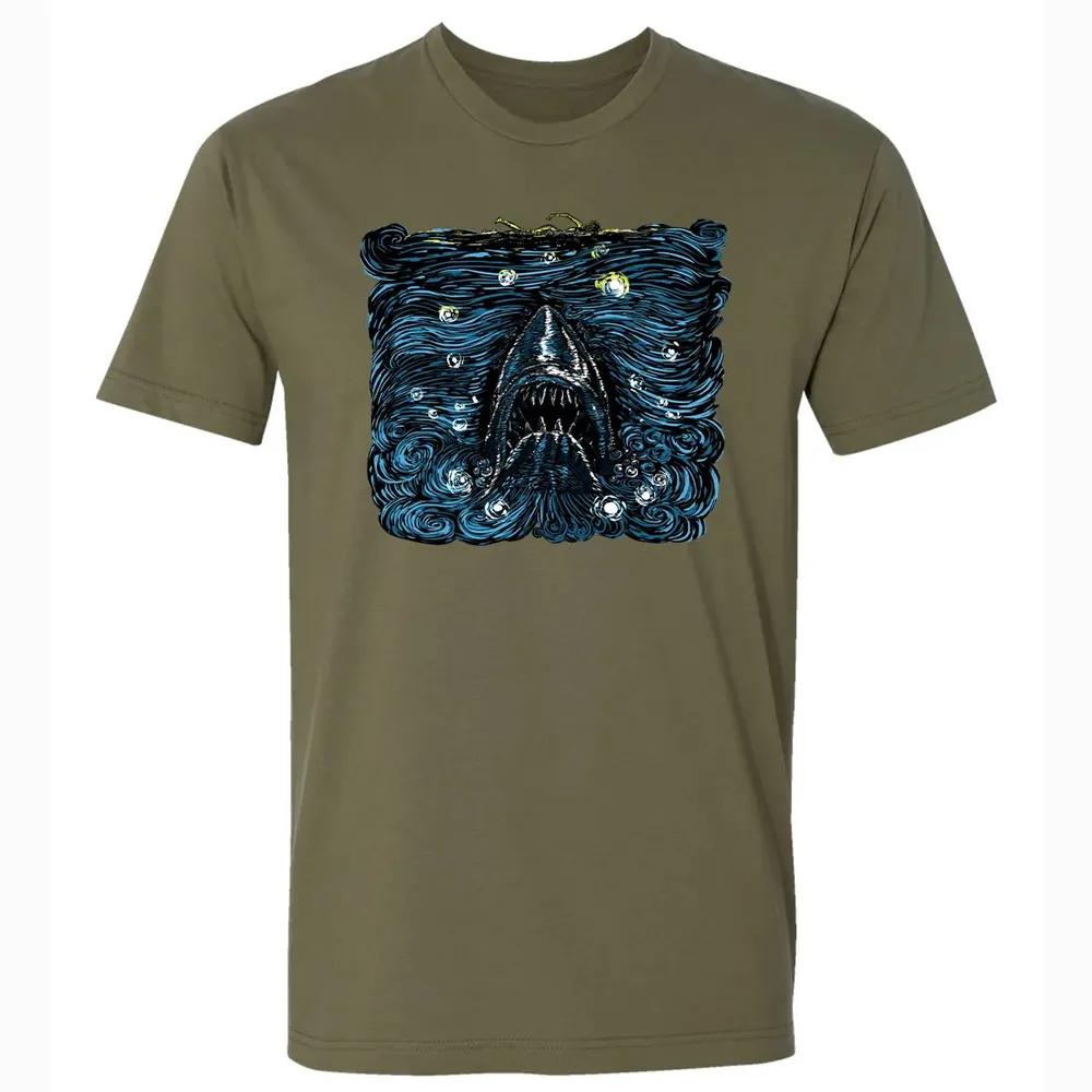Shark Starry Premium Unisex T-shirt - 5