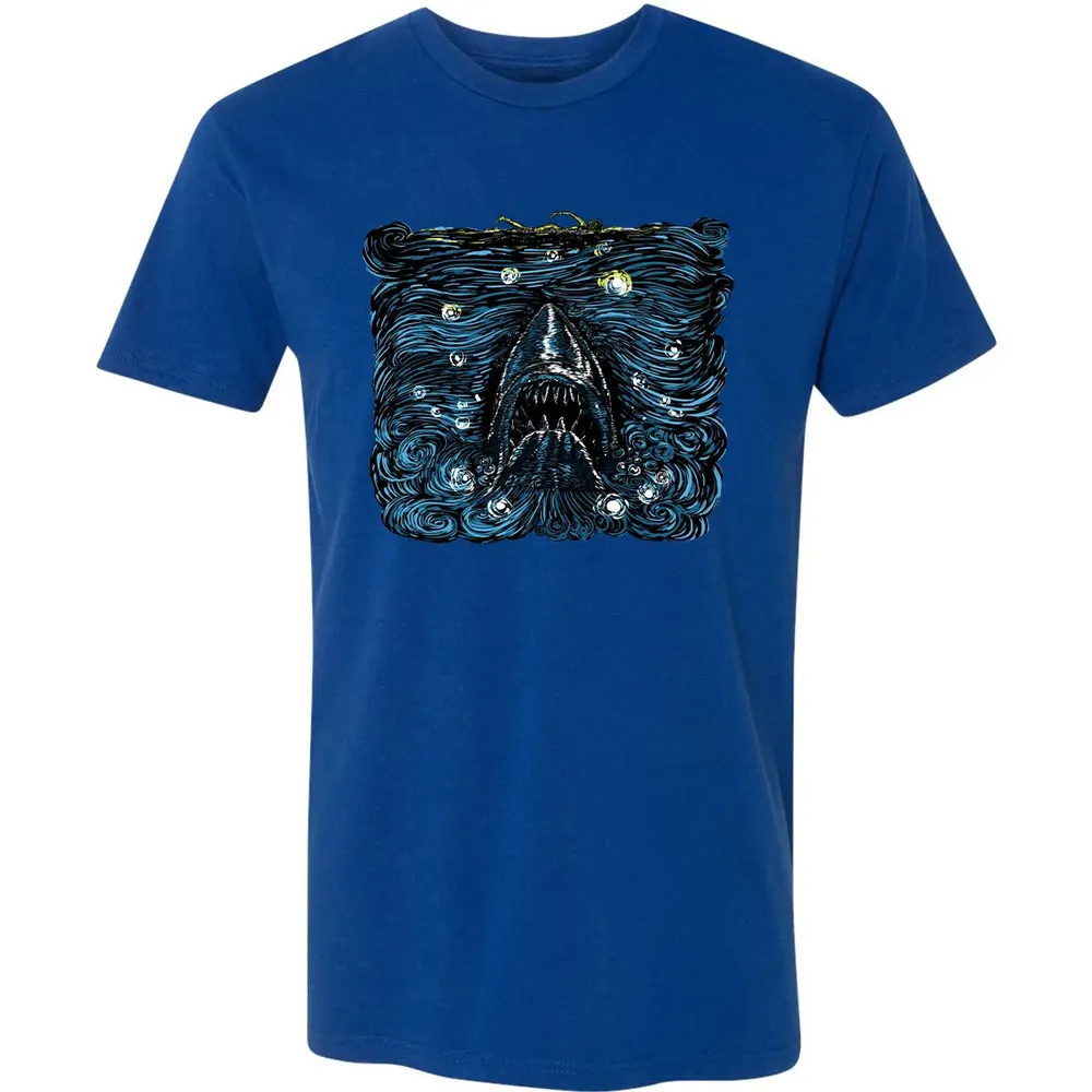 Shark Starry Premium Unisex T-shirt - 10