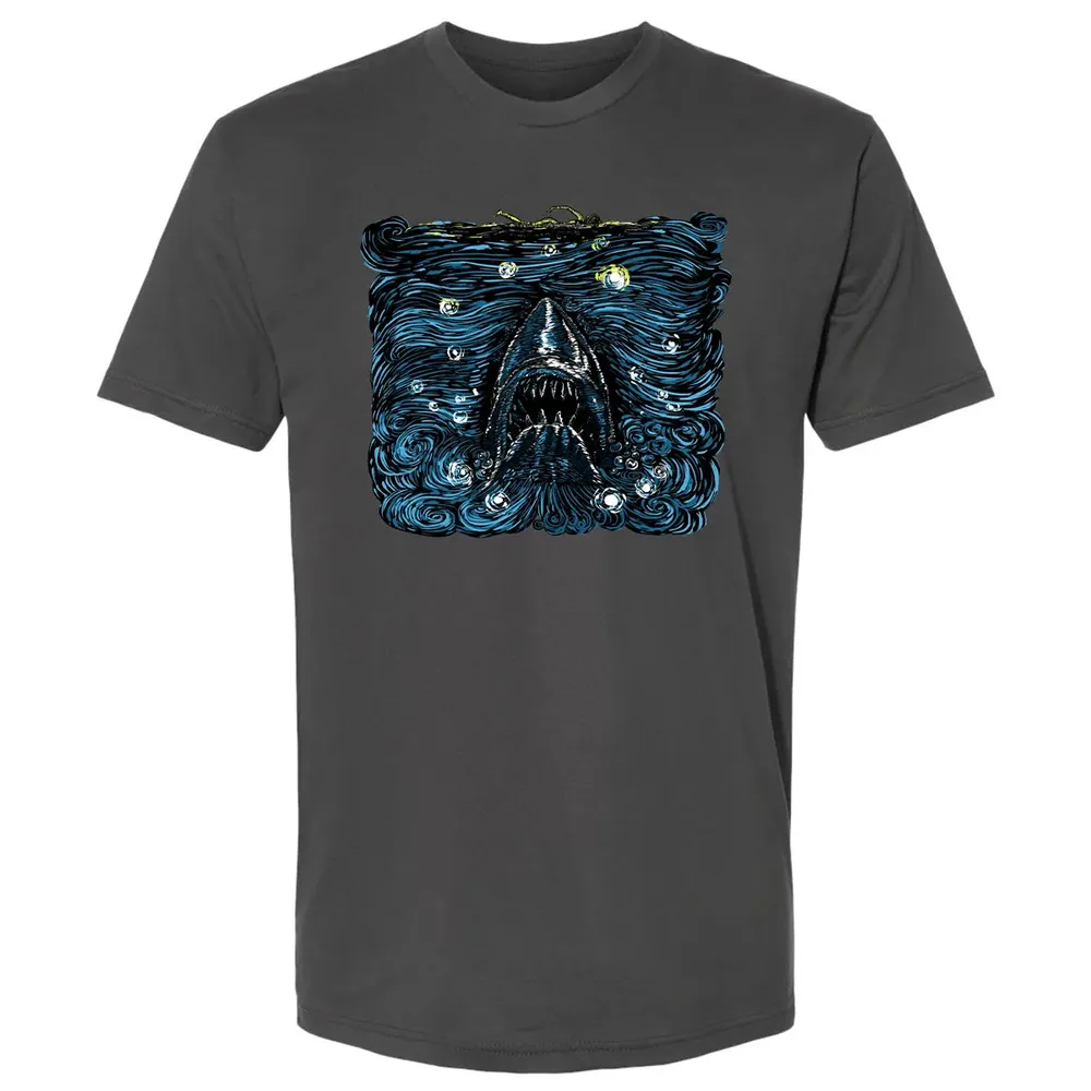 Shark Starry Premium Unisex T-shirt - 8