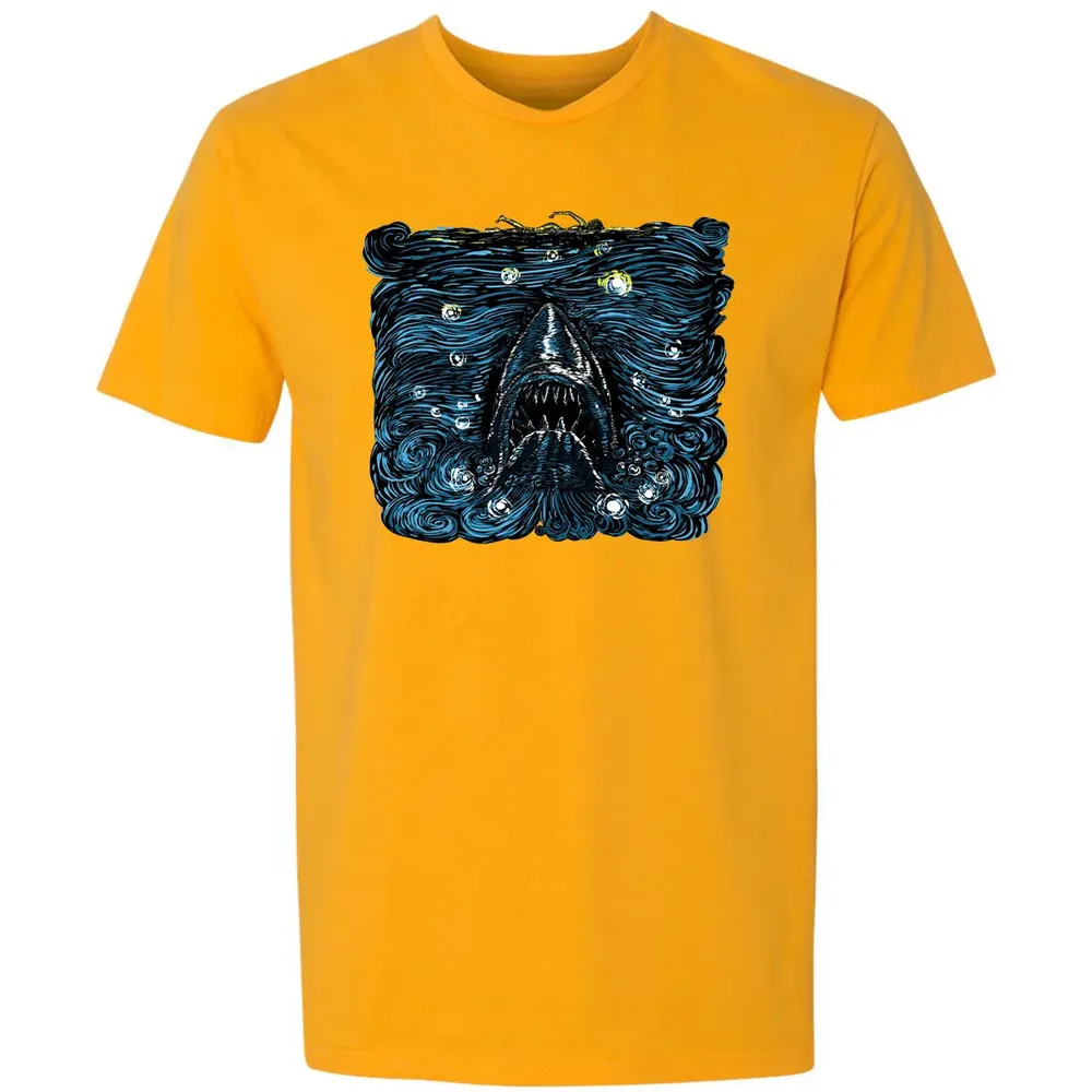 Shark Starry Premium Unisex T-shirt - 11
