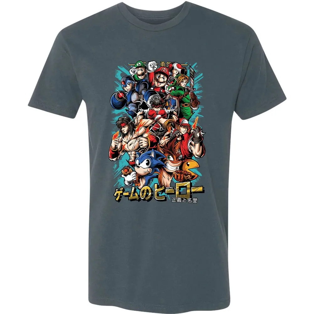 Nostalgic Heroes Premium Unisex T-shirt - 14