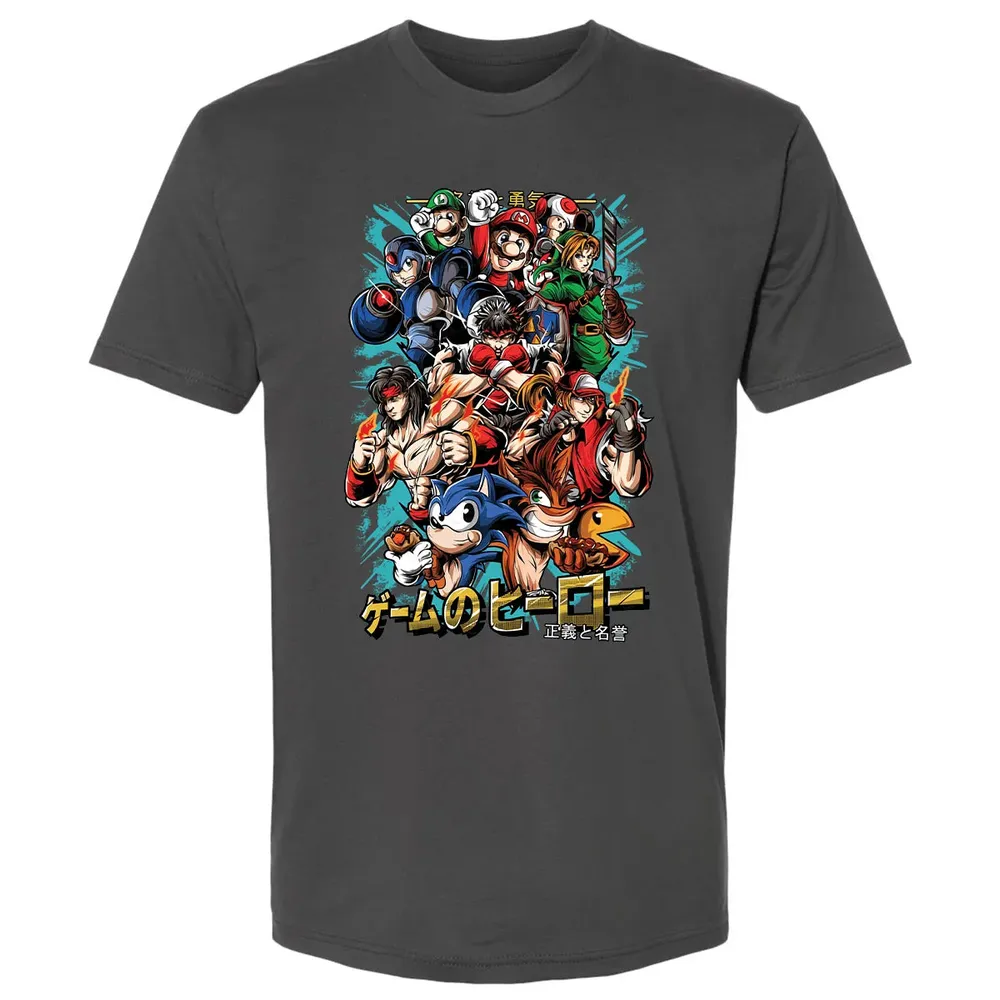 Nostalgic Heroes Premium Unisex T-shirt - 8