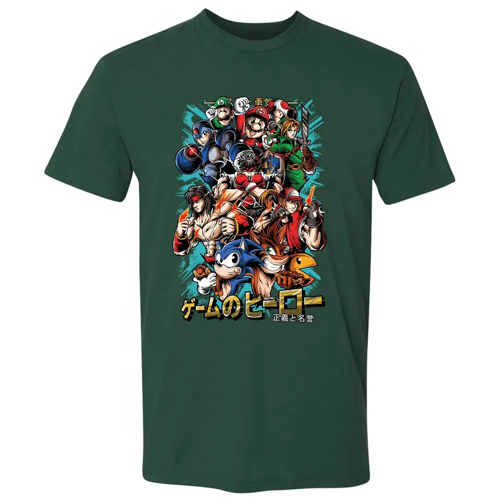 Nostalgic Heroes Premium Unisex T-shirt - 12