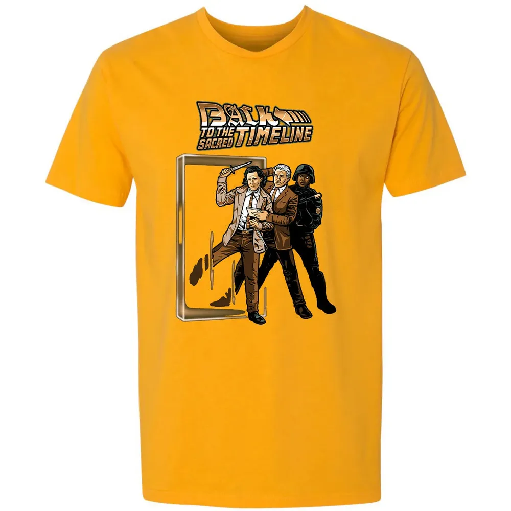 Back To The Sacred Timeline Premium Unisex T-shirt - 11