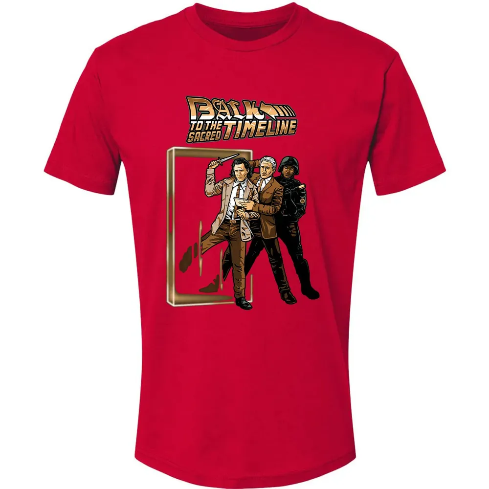 Back To The Sacred Timeline Premium Unisex T-shirt - 6