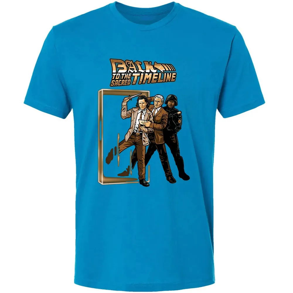 Back To The Sacred Timeline Premium Unisex T-shirt - 15