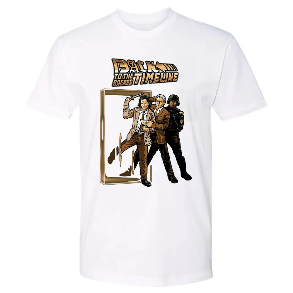 Back To The Sacred Timeline Premium Unisex T-shirt - 4