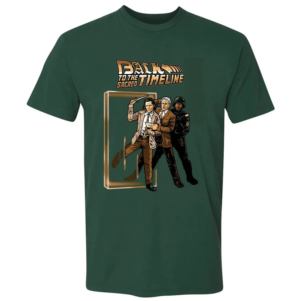 Back To The Sacred Timeline Premium Unisex T-shirt - 12