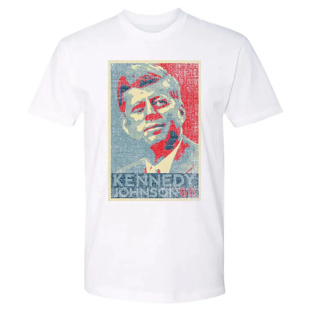 Kennedy Johnson 1960 Retro Campaign 4th Of July President Premium Unisex T-shirt - 4