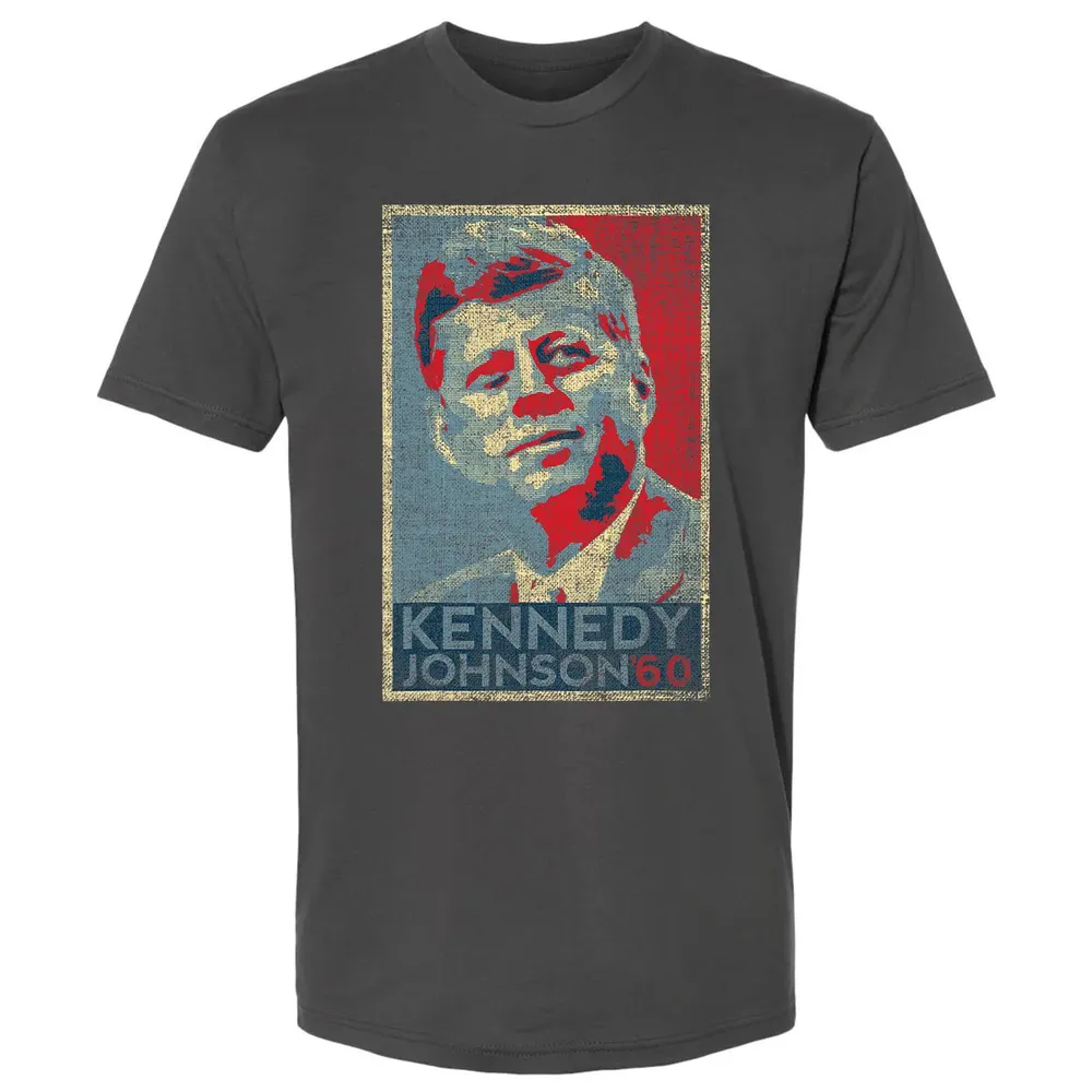 Kennedy Johnson 1960 Retro Campaign 4th Of July President Premium Unisex T-shirt - 8