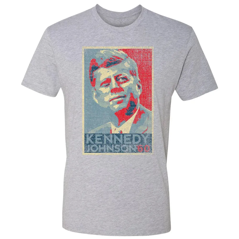 Kennedy Johnson 1960 Retro Campaign 4th Of July President Premium Unisex T-shirt - 9