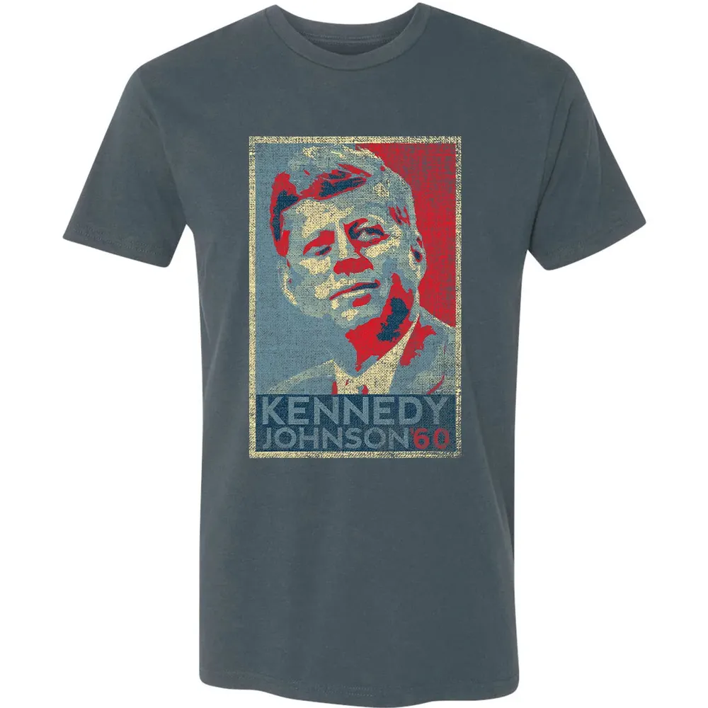 Kennedy Johnson 1960 Retro Campaign 4th Of July President Premium Unisex T-shirt - 14