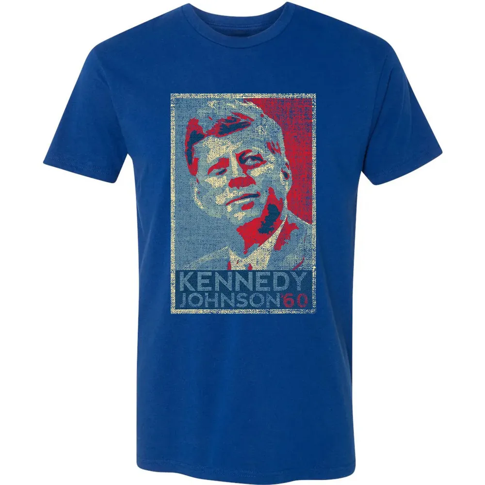 Kennedy Johnson 1960 Retro Campaign 4th Of July President Premium Unisex T-shirt - 10